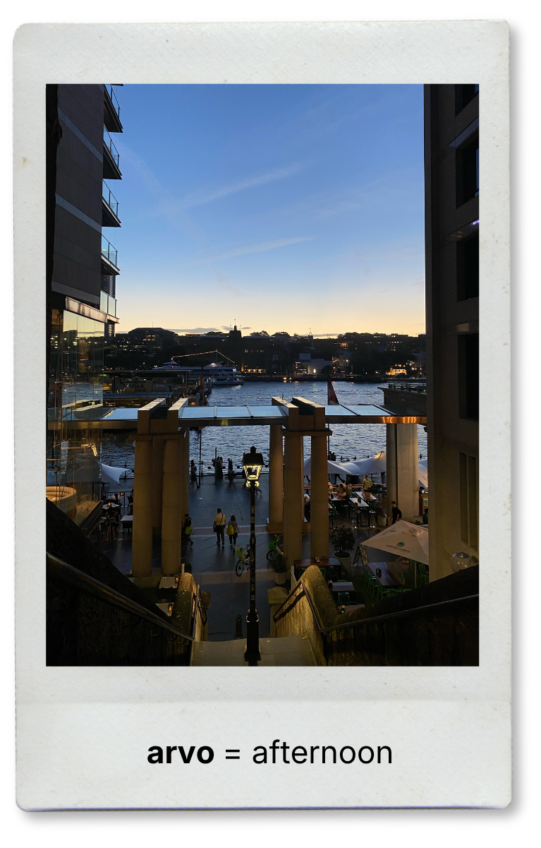 Sundown at Circular Quay