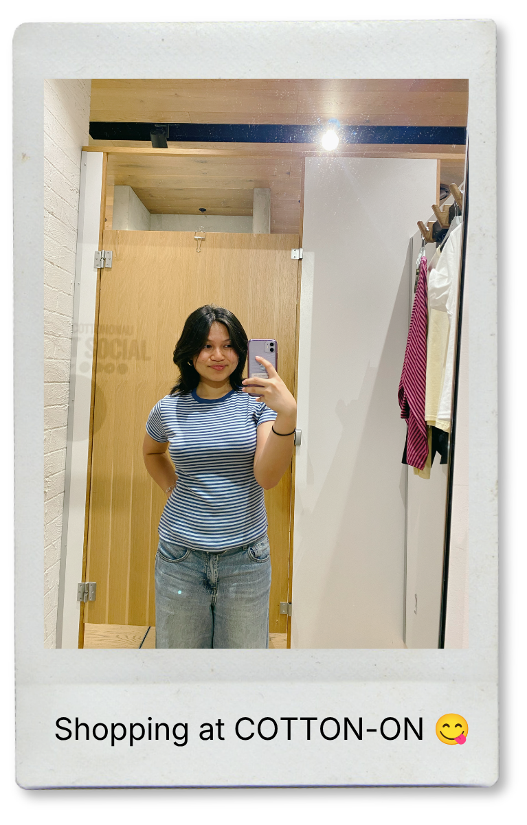 Mirror Selfie in Cotton-On