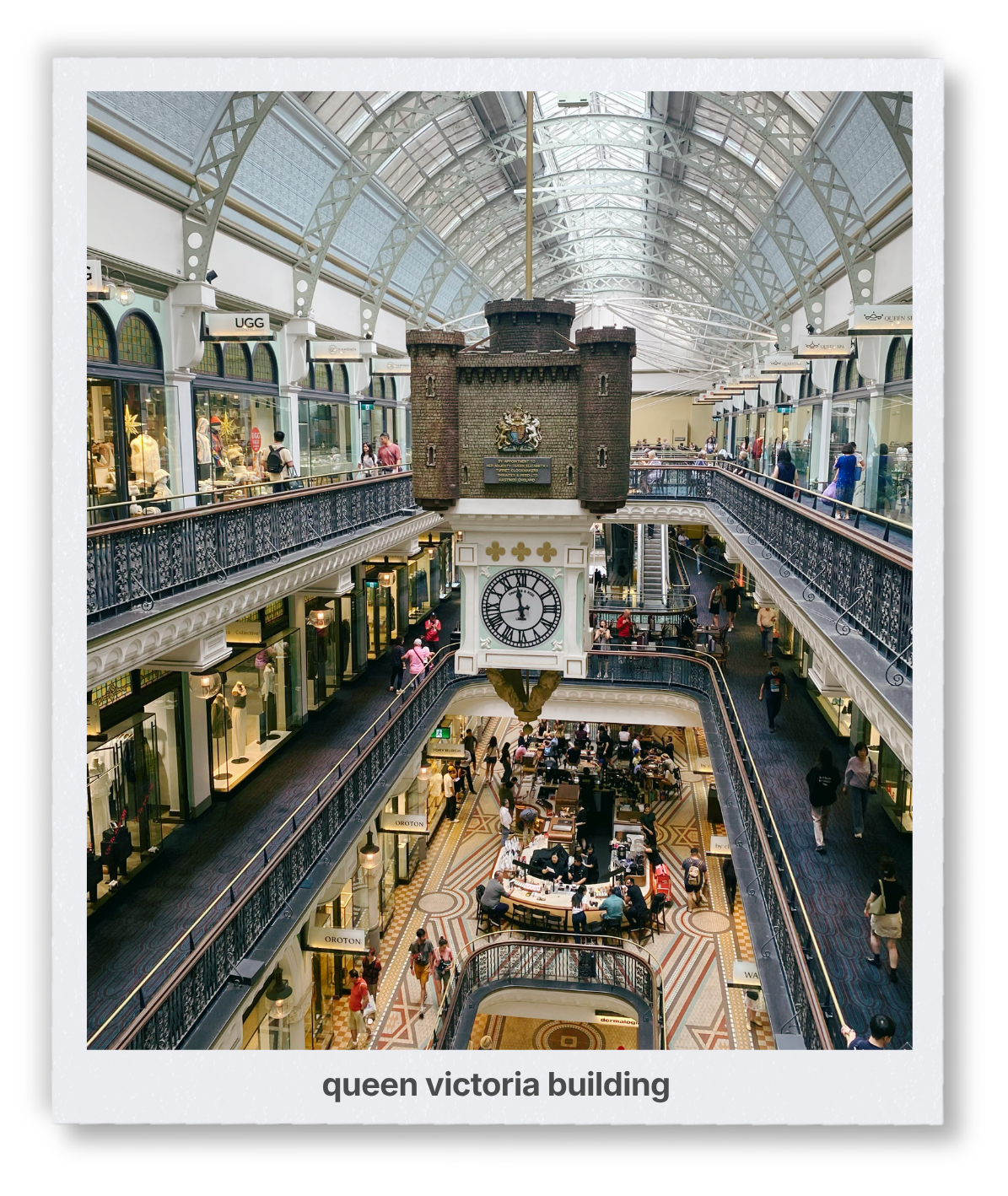 Queen Victoria Building Interior